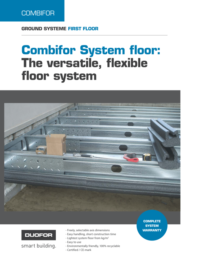 Combifor floor system